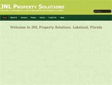 Tablet Screenshot of jnlpropertysolutions.com